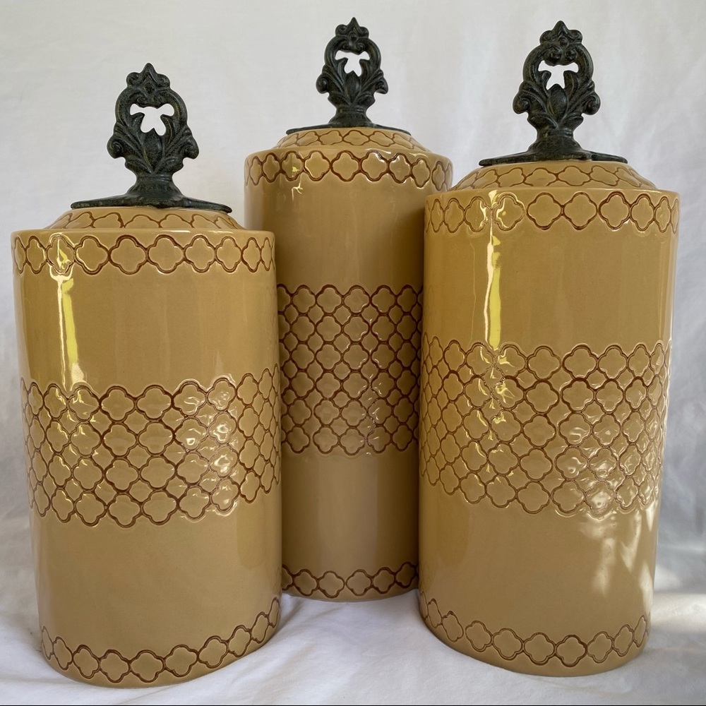 American Atelier Set of 3 Canisters